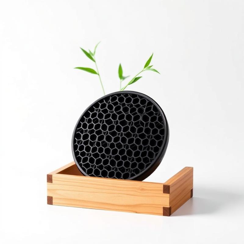 Wood & Charcoal Cabin Air Purifier