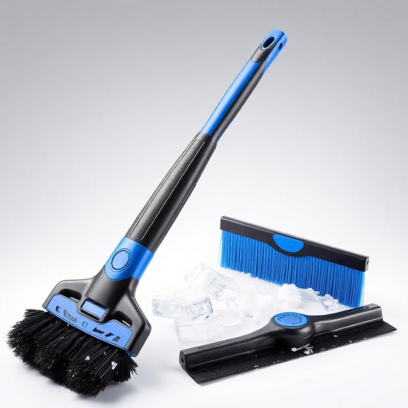 3-in-1 Ice Scraper & Snow Brush