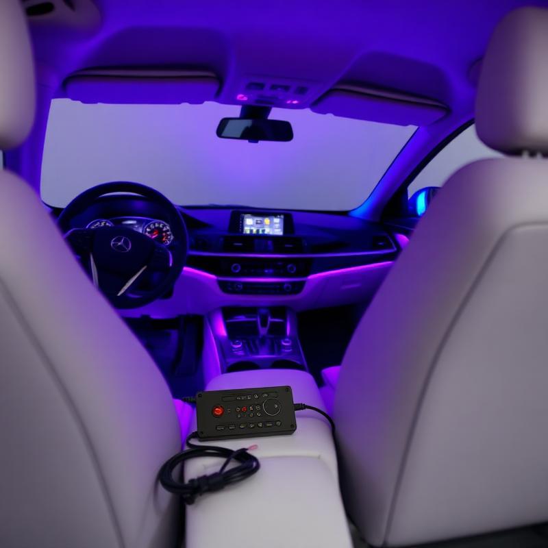 RGB Fibre-Optic Ambient Lighting Kit (6 m)